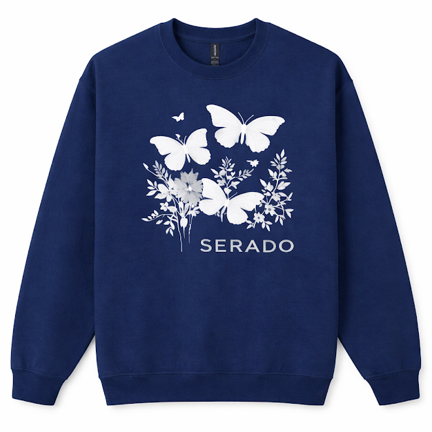 Serado Signature Crew sweatshirt - Navy blue