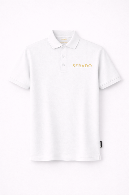 Serado Signature Polo - White