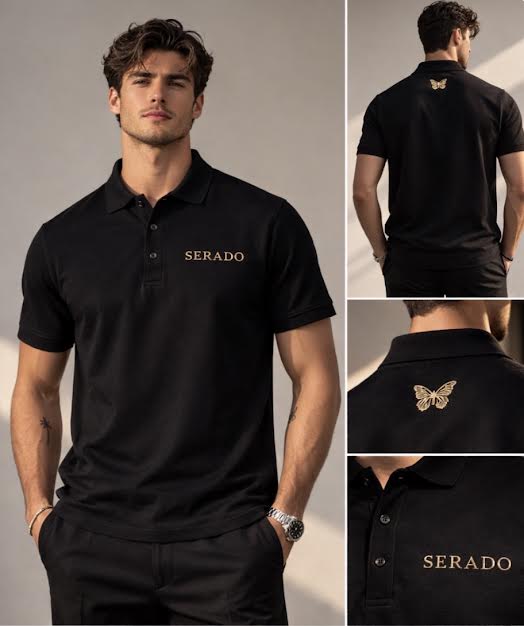 Serado Signature Polo - Black